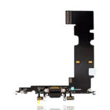 Charging Port Flex Cable For IPhone 8 Plus (Space Grey) front