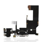 Charging Port Flex Cable For iPhone 5 (Space Grey) Front