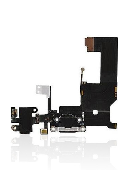 Charging Port Flex Cable iPhone 5 (Space Grey) Front