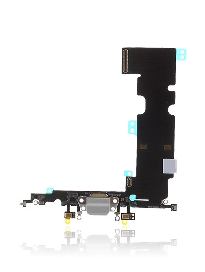 Charging Port Flex Cable For iPhone 8 (Space Grey) Front