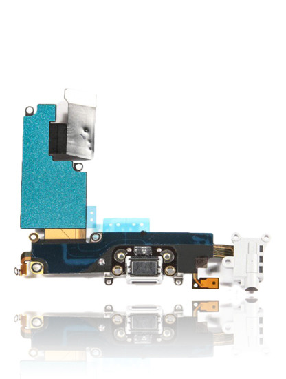 Charging Port Flex Cable For iPhone 6 Plus (Silver)Front