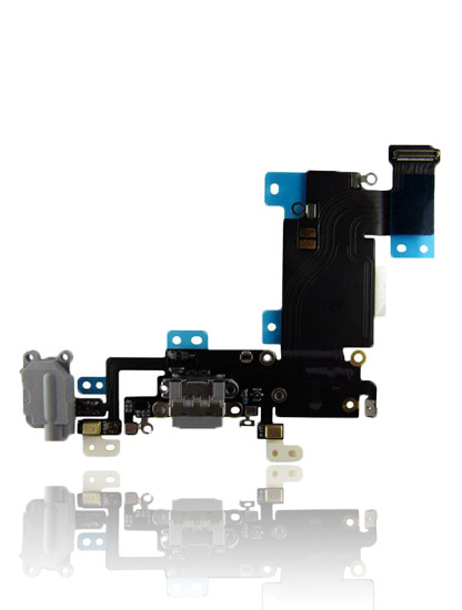 Charging Port Flex Cable iPhone 6S Plus (Space Grey) front